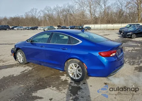2016 Chrysler 200 Limited z USA, uszkodzony, nr VIN 1C3CCCAB3GN177861